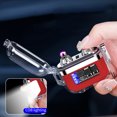 thumbnail image 4 of USB Rechargeable Plasma Lighter - Windproof Flameless Arc Lighter with LED Light for Camping, Hiking & Outdoor Survival Gear, 4 of 9