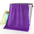 thumbnail image 4 of XZNGL 1PC Bathing Towel Shower Absorbent Superfine Fiber Soft Comfortable Bath Towel, 4 of 9