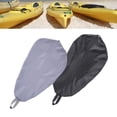 thumbnail image 2 of Kayak Cockpit Seal Cover Waterproof Deck Boat Cockpit Tear Resistant 106*63cm black, 2 of 7