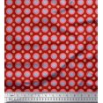 thumbnail image 1 of Soimoi Moss Georgette Fabric Flower Artistic Print Fabric by Yard 42 Inch Wide, 1 of 3