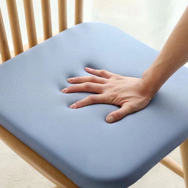 Yhmxh Home Decor Spring Decor Detachable And Washable Seat Slow Recovery Sponge Chair Cushion For Kitchen Dining Classroom Office Or Car All Year Round Non-Slip Bottom Milk Fiber seat cushion