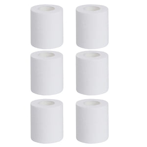 6 PCS Soft Toilet Paper, Bathroom Daily Necessities Tissue 4 Ply White Bath Towels for The Washroom, Kitchen, Workshop or A Restaurant