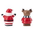 thumbnail image 3 of Holiday Time Salière et poivrière figuratives en céramique, 2 pièces, 3 of 6