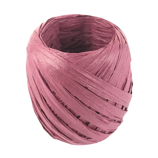 Guirlande de Raphia, Ruban de Raphia de 20m pour Emballage Panier Cadeau d'Anniversaire & Boîte