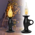 thumbnail image 1 of REK Candle Night Light For Bedroom Flameless LED Bulb With Timer Dimmable Warm Glow For Kids Nursery, 1 of 6