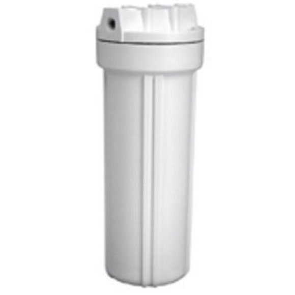 FlowPur Watts Fresh Water Filter Housing FH4200WW12 10 Inch Length; 1/2 Inch Opening With Female Threaded Connector; White