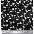 thumbnail image 3 of Soimoi Cotton Duck Fabric Flamingo Bird Decor Fabric Printed Yard 56 Inch Wide, 3 of 3