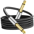thumbnail image 2 of Guitar Cable Instrument Cable 1/4inch cable Stereo Audio Cable jack for Electric 1.8M, 2 of 7