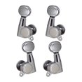 thumbnail image 2 of Têtes de Machine de Remplacement pour Ukulélé Tuners 2R 2L Bouton Fermé 4 Cordes, 2 of 8