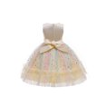 thumbnail image 4 of Faithtur Robe Formelle une-Pièce Sans Manches à Col Rond pour Enfants avec Paillettes et Motifs de Cœurs, 4 of 9