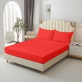 thumbnail image 3 of Bed Sheet Straps,Double Bed Fitted Sheet Piece Non-Slip Fixed Bed Cover All-Inclusive Mattress Protection Bed Cover Soft Fiber Suitable for Sleeping Naked,Fitted Bed Sheets,Dog Bed Cover, 3 of 7