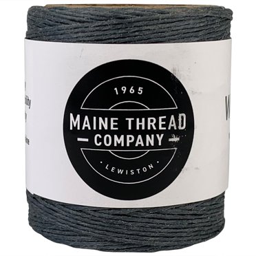Maine Thread Cordon en Poly Ciré 0,035 Pouces 3 Plis - Gris