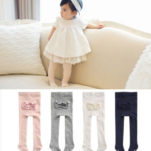 Nouveaux Collants Doux 100 % Coton pour Bébé Garçon Tout-Petit, Réchauffeurs, Chaussettes, Pantalons 0-3 Ans