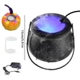 thumbnail image 2 of Halloween Witch Cauldron Fog Machine with LED Lights for Party Decorations Indoor Outdoor Halloween Witch Kettle Mist Maker, 2 of 2