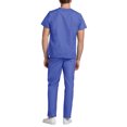 thumbnail image 4 of Adar Mens Medical Scrubs Set Medical Uniforms - Roomy Fit (30 Colors), 4 of 7