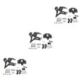 thumbnail image 4 of relayinert Holder Ensures Stability And Durability Any Vehicle Bracket Holder Metal Durable 3Set, 4 of 6