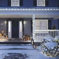 thumbnail image 4 of LED Christmas Net Lights Outdoor Decorations for Bushes 96 LED 5ftx5ft Connectable Green Wire Net Christmas Lights for Outdoor Yard Mesh Shrub Tree Holiday Decor,coolwhite,5ftx5ft, 4 of 7
