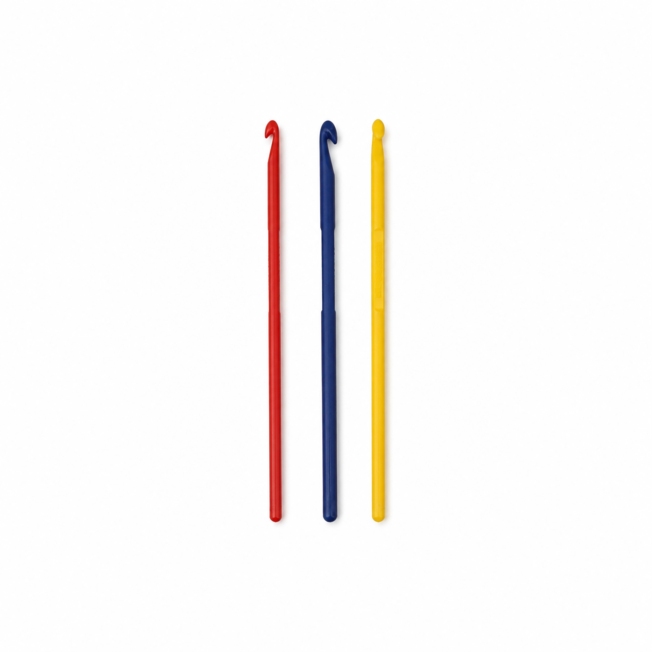 LOVE KNITTING Crochet Hook Kids Set, Assorted, ABS Plastic, 3 pcs, 4 mm (G-6), 5 mm (H-8), 5.5 mm (I-9)