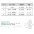 thumbnail image 3 of One Piece Swimsuits Women Bathing Suit V Neck Swimwear Tummy Control Monokini Sexy Cross Backless Swimming Suits, 3 of 5