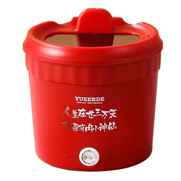 Cuiseur Électrique Rapide pour Nouilles 1,2 L, Mini Casserole Portable pour Sauté, Steak, Nouilles, Ramen, Cuiseur pour Dortoir et Bureau