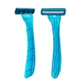 thumbnail image 1 of Riforla 20X Small Mens Two Blade Disposable Razors Throw Away Face Wet Dry Shaver Bathroom Products Blue, 1 of 1