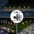 thumbnail image 4 of Solar Outdoor LED Ground Plug Light with Motion Sensor, 16 cm Star/Cylinder Design, 26.5 cm Stake, Waterproof ABS and Iron Construction, 4 of 9