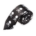 thumbnail image 1 of TopTie Cravate Unisexe Imprimée Skull Skinny, 1 of 7