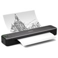 thumbnail image 1 of Phomemo Portable Printers Wireless for Travel, [Upgrade] P831 Inkless Thermal Transfer Portable Printer Support 8.5'' x 11'' US Letter Regular Copy Paper, Compatible with Phone & Laptop, 300DPI, 1 of 16