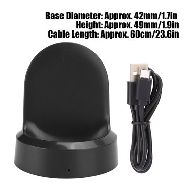 Watch Charging Base, X3 Model 42mm Base Diameter Small Size Watch Charger for Galaxy Gear S3 Classic