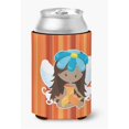 thumbnail image 1 of Fairy Orange Stripes Can or Bottle Hugger, 1 of 1