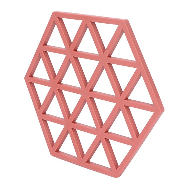 Silicone Pot Holders, Heat Insulation Silicone Coasters Durable Stable High Reliability For Hotel For Office For Home Blue,Grey,Red