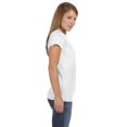 thumbnail image 3 of Gildan T-Shirt Softstyle pour Femmes, 3TG, Blanc, 3 of 3
