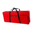 thumbnail image 1 of lionlar Étui Clavier 61 Touches Étui de Transport Sac de Piano Imperméable pour Studio de Musique Rouge, 1 of 9