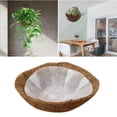 thumbnail image 3 of serony Hanging Basket Non-woven Coco Liner Planter Inserts Planting Flowers 35cm, 3 of 9