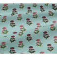 thumbnail image 5 of oneOone Georgette Viscose Fabric Leaves & Floral Block Print Fabric By Yard 42 Inch Wide, 5 of 5