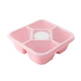 thumbnail image 2 of Boovnll Boîte Bento, Contenants à Collation Bento avec 5 Compartiments pour Préparation de Repas École Voyage Contenant Lunchable Réutilisable, Boîte Bento Adulte, Boîte Bento pour Enfants, Contenants de Boîte à Lunch, 2 of 5