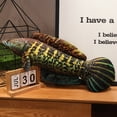 thumbnail image 2 of C-710 Green C Simulation Thunder Dragon Fish Plush Toy 80Cm Cotton Material Soft Doll For Bed Playtime Fun, 2 of 6