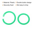thumbnail image 4 of Unique Bargains 1.8' OD 1.4' ID Loose Leaf Rings Binder Ring, Green, 50 Pack, 4 of 6
