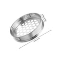thumbnail image 2 of SKISUNO Garden Sieve For Soil Stainless Steel Round Sifting 1Pack, 2 of 8