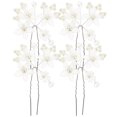thumbnail image 1 of 4 Pcs Épingles à Cheveux Fleur Mariage Perle Épingle à Cheveux Mariée Épingles à Cheveux Mariage Pièces de Tête de Mariée, 1 of 8