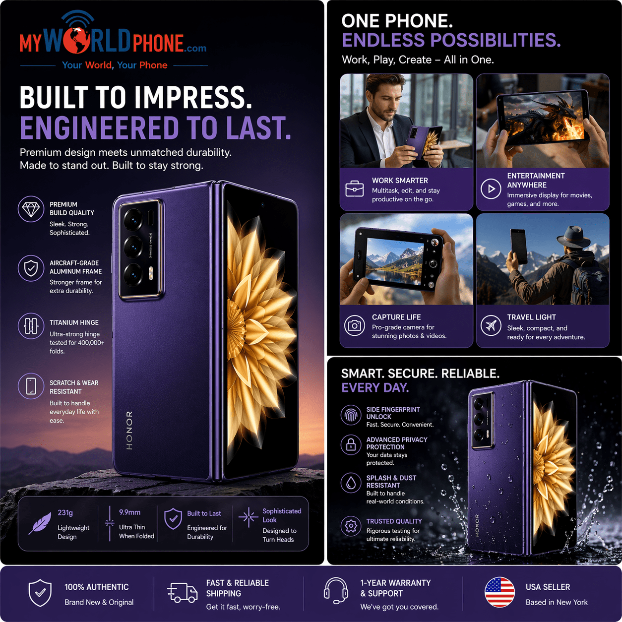 Huawei - Honor Magic V2 16.3 cm (6.43