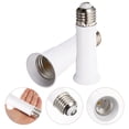 thumbnail image 2 of 2pcs Bulb Socket Extender Telescopic Light Bulb Extension Socket E27 Socket, 2 of 6