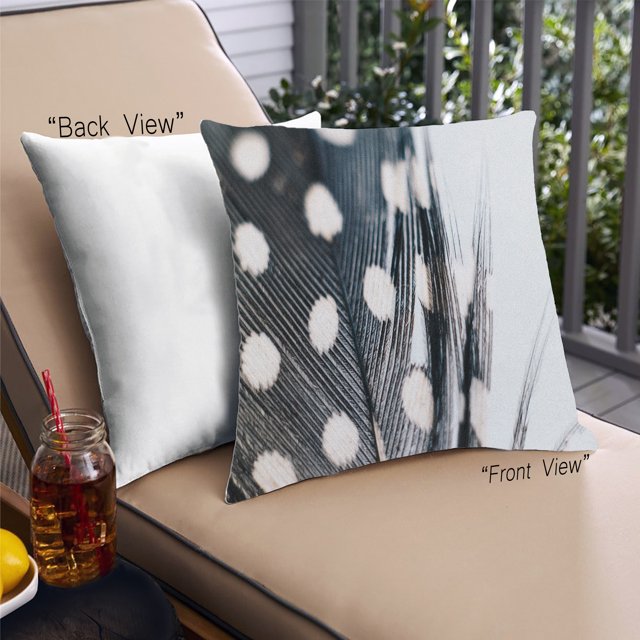 Ahgly Company Abstract Textures Outdoor Throw Pillow, 18 inch by 18 inch