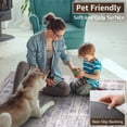 thumbnail image 3 of Sorbus 2x3 Welcome Mat Rug for Entryway, Machine Washable, Non-Slip, Vintage Rug - Low Pile Non-Shedding Indoor Rugs - Soft Carpet Throw Rugs with Rubber Backing, 3 of 9