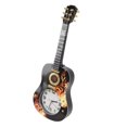 thumbnail image 3 of Modern Wall Clock, Decorative Simulation Ukulele Style Large Numbers Quartz Wall Clocks for Bedroom Student Dormitory Office, 3 of 7