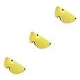 thumbnail image 2 of VONKY Open Face for Visor Peak 5-Snap Spare Parts Red Yellow Type B 3Set, 2 of 6
