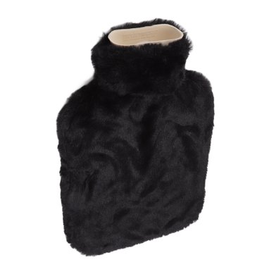 Bouillotte Sac d'Eau Chaude Bouillotte en Caoutchouc 2000 ml Sac d'Eau Chaude Injection d'Eau Bouillotte Bouteille d'Eau Chaude 2000 ml Injection d'Eau Sac d'Eau Chaude avec Housse Peluche