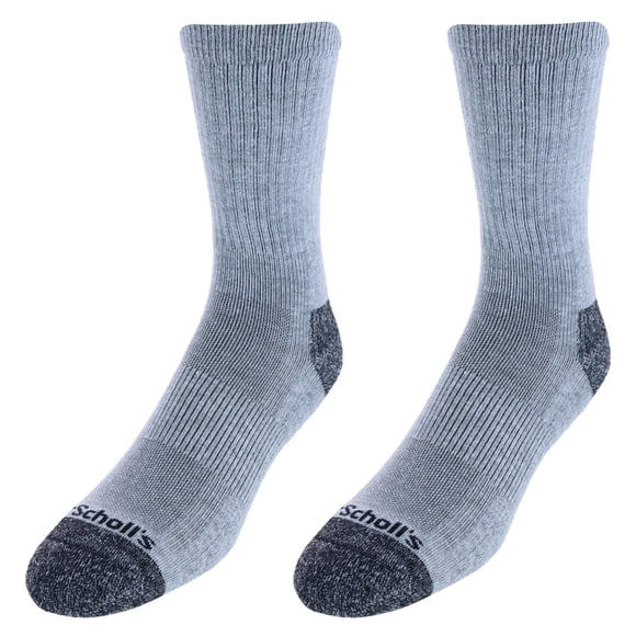 Dr. Scholl's Crew Compression Work Socks (2 Pair Pack) (Men's)