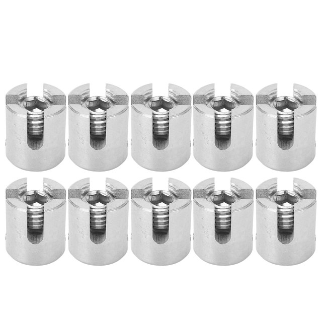 Pinces de Rampe, Installation Facile 10 Pcs Pince à Câble Fixation Durable Ferme Attache Haute Résistance pour Intérieur