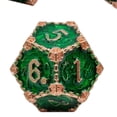 thumbnail image 1 of 7Pcs Polyhedral Dice Irregular Big Numbers Board Dice Game Games Green, 1 of 5